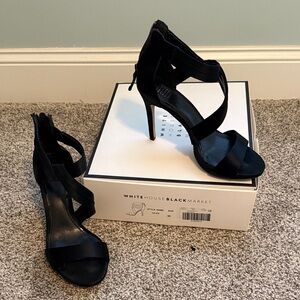 White House Black Market Elegant Black Heels